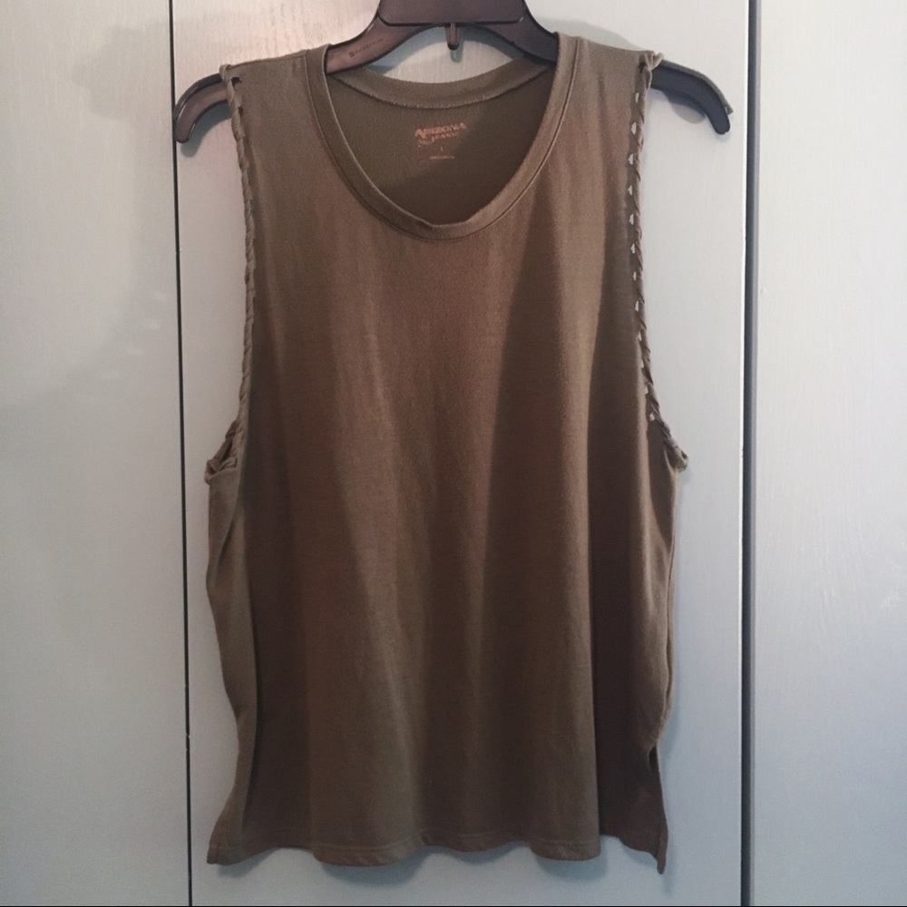 Green Sleeveless Top